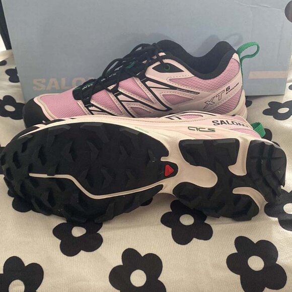 Salomon x Sandy Liang Xt-6 Expanse Cradle Sneakers Pink - Picture 3 of 8